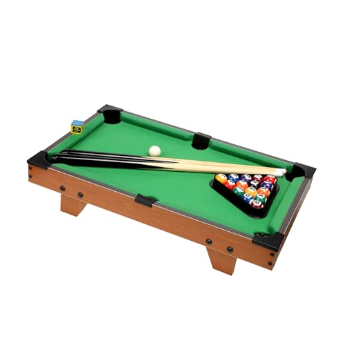 Mini Pool Table for Kids Small Billiards Game Table Top Pool Table Toy for Cat Gift for Kids Cat Pool Table Toy - style: P-20"(leg)