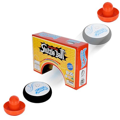 Hockey Pucks, Electric Sliding Hockey Set with 2 Red Hockeyy Pushers, Tabletop Hockeys Hover Puck, Portable Lightweight Table Airs Hockeyy Game Set, Hockeys Airs Table Game for Kids Adults
