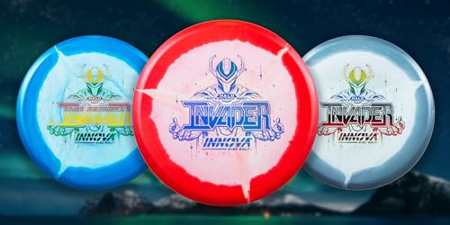 Innova Halo Star Invader Disc Golf Putter – Straight Flying Disc Golf Putter (Colors Will Vary) - size: 170-172g