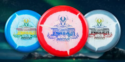 Innova Halo Star Invader Disc Golf Putter – Straight Flying Disc Golf Putter (Colors Will Vary) - size: 170-172g