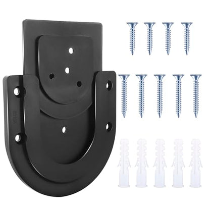 CyeeLife Dartboard Mounting Bracket,Dartboard Bracket Hanging Dartboards Professional,Black - size: U Shaped