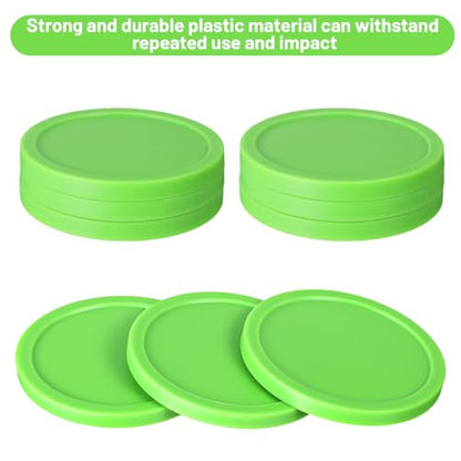 6 Pcs 3 1/4 Inches Hockey Pucks, Large Air Hockey Pucks Set Durable Puck for Air Hockeys Table Compatible with Standard Pushers and Goals Hockeys Replacement Puck Parts Set Game Tables Accessories