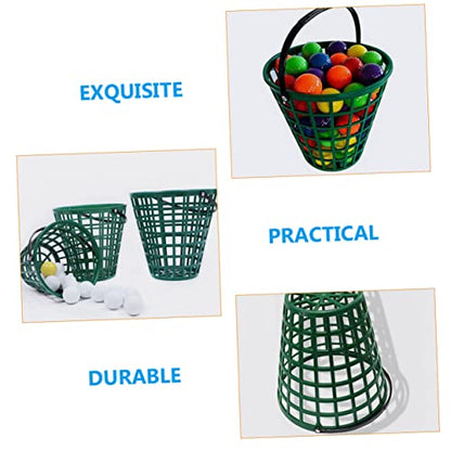BESTonZON Golf Ball Basket Lightweight Ball Storage Holder for Driving Range Home Use for Practice Supplies Design for Clubs Personal Use