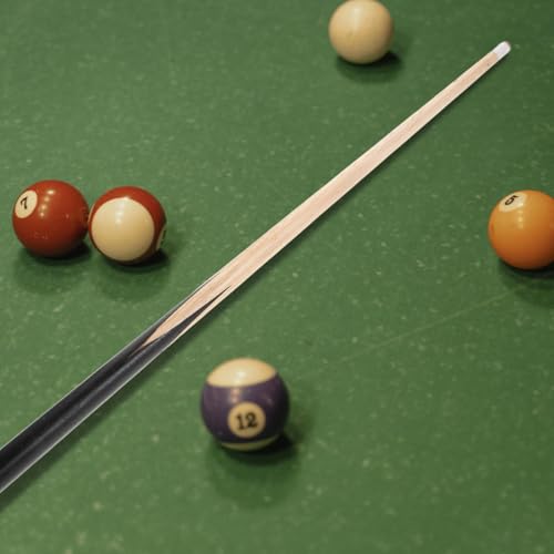 KESYOO 24.8 Inch Children's Billiards Cue Stick Maple Wood Short Pool Cue for Boys and Girls Billiards Accessories for Home Use for Beginners and Tight Spaces