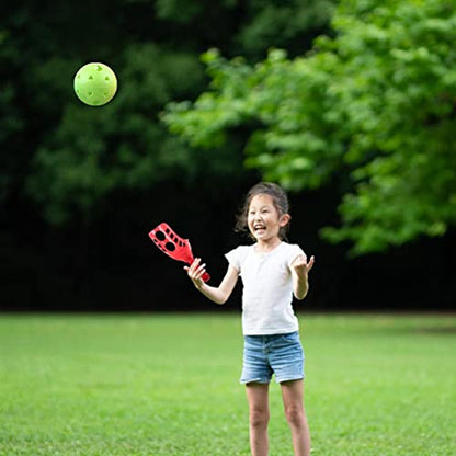 Throw Games, Safe Scoop Ball Games Unroll Lightweight Plastic and Park for Adult Kids