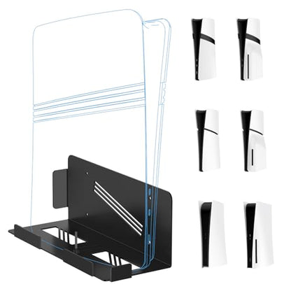 Wall Mount Storage Bracket Organizers for Game Console & Display Space Saving Designs Easy Installation Multifunctional