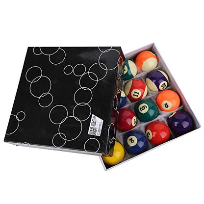 RiToEasysports Regulation Billiard Balls, 2.3in Professional Pool Ball Set Replacement for Home, Professional, Tournament, and Recreation Use