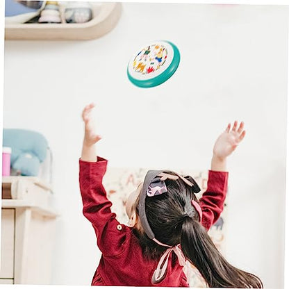 Outdoor Sports Soft Flying Disc for Flexible Interactive Flying Plate for Camping Games and Outdoor Fun Material