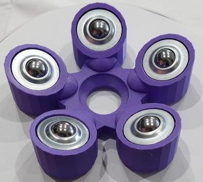 Bowling Ball Spinner - color: Purple