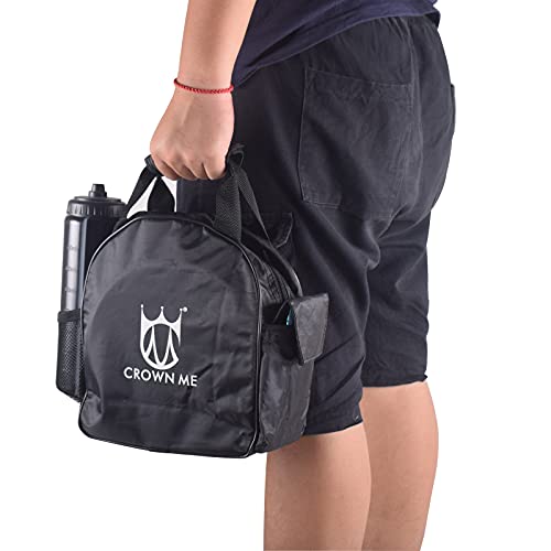 Disc Golf Set, Includes 1pc Bag with Water Bottle Pocket and Accessory Pocket, 2 Drivers, 2 Mid-Ranges, 2 Putters, 1 Mini Disc Marker and 1 Towel - color: Black