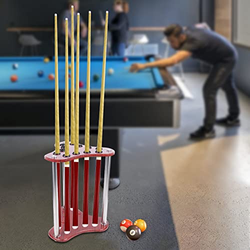 12 Holes-Club Organizers Club Display Billiards Cue Sticks Putter Rack Corner Billiard Ball Poles Holder can Holds 12 Pool Sticks - style: style 8
