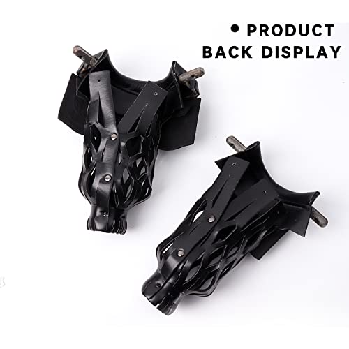 GSE Games & Sports Expert Set of 6 Heavy Duty PU Leather Billiard Pool Table Pockets, Billiard Pool Table Accessories (Several Colors & Styles Available) - color: Black - Shield