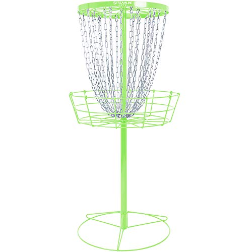 Streamline Discs Lite Disc Golf Basket - Lime