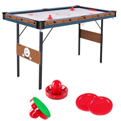 DRM 55Inch Multi Function 3 in 1 Combo Game Table, Folding Pool Table/Billiard Table, Hockey Table, Table Tennis Table with All Accessories
