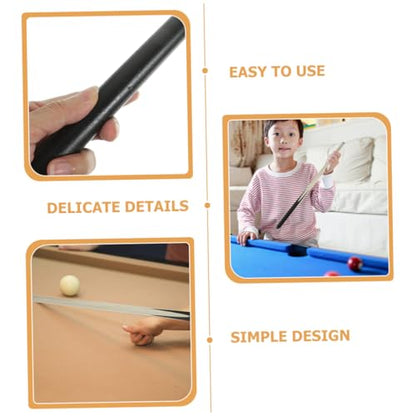 POPETPOP 2Pcs Small Pool Cue Sticks for Billiard Cue for Beginners Lightweight Wooden Billiard Sticks Designed for Comfort and Control for Teens