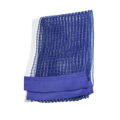 uxcell Nylon Table Tennis Replacement Net w Pull String 170 x 14.5cm Dark Blue