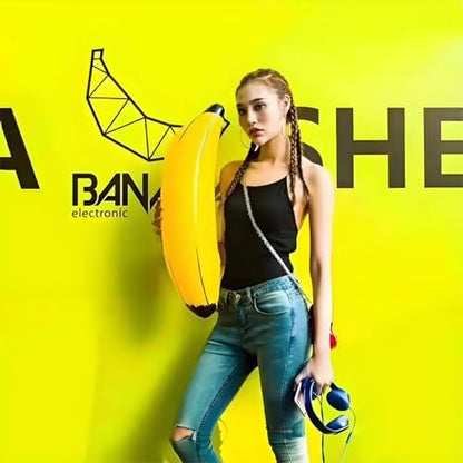 Inflatable Banana Ring Toss Game - Fun Bachelorette Party Decorations, Bachelorette Party Games & Favors, Bridal Shower Engagement Party Activities, Summer Pool Toys for Adults