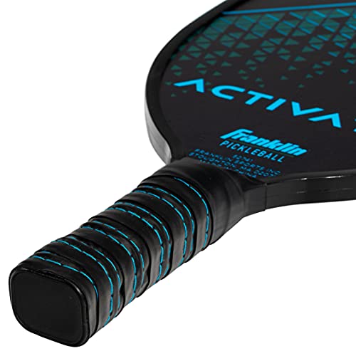 Franklin Sports Pickleball Paddle and Ball Set - Wooden Pickleball Rackets + Balls - Activator - USAPA Approved | Ball Set - style: 4 Player Set - Blue/Green