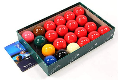 Aramith Belgian Premier Snooker Balls 2 1/4 inch - No Numbers - Free US Shipping