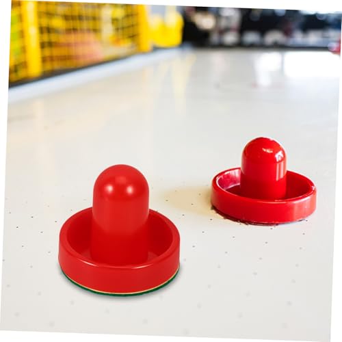 Happyyami 1 Set Ice Hockey Paddles and Pucks Set Pushers Balls for Table Hockey Games Indoor Activities and Carnival Fun