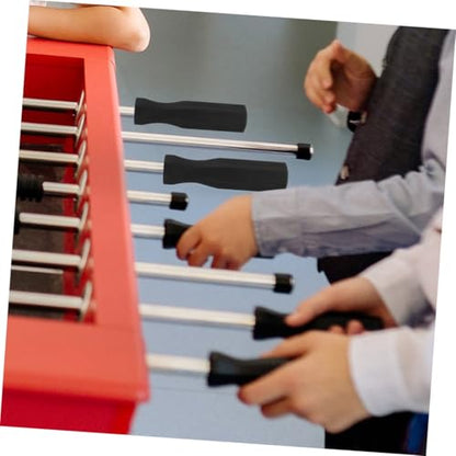 Abaodam 6pcs Anti-Skid Foosball Handles Durable Table Soccer Replacement Parts for Easy Installation and Enhanced Grip