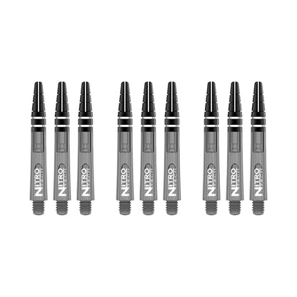 RED Dragon Nitrotech Short Stems - 3 Sets per Pack (9 Stems in Total) - color: Black Tint