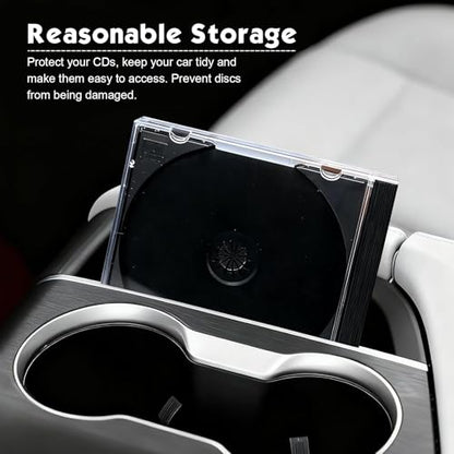 5 PCS Car Standard Single Clear CD Jewel Cases, Rigid Plastic DVD Storage Case with Assembled Tray, Thickened Anti-scratch Protective Discs Holder, for Car & Home (Black)