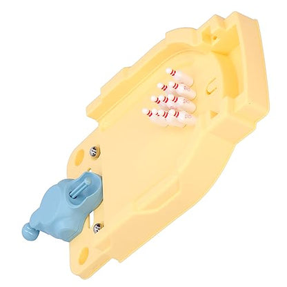 plplaaoo Mini Bowling Game Set Desktop Bowling Ball Board Interactive Toy for Kids Over 3 Year Old Plastic Color Shown Size Approx 24x15x3cm Weight Approx 1750g
