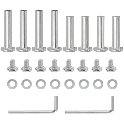 8PCS Inline Skate Wheels Screws, 6mm OD Roller Skate Bearings Screws 30mm & 35mm Skate Wheel Socket Screw, Roller Blades Replacement Skate Hardware Skate Wheel Axles Socket Screws