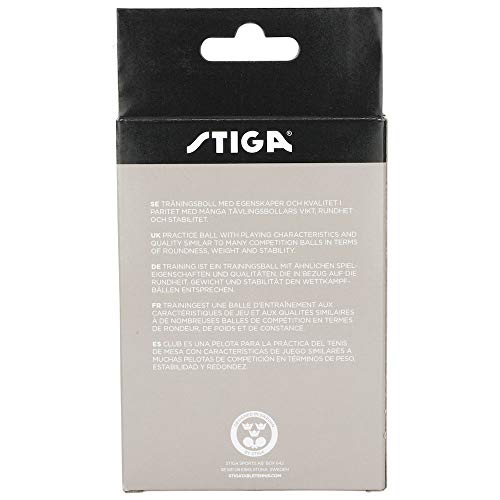 Stiga Training 40+ Table Tennis Balls (6 balls)