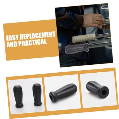 Hemoton 2pcs Plastic Foosball Handles Table Football Grip Knobs for Easy Replacement and Improved Control Game Rooms and Offices