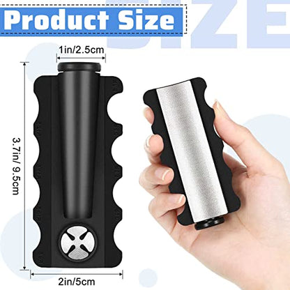 Mudder Pool Cue Tips Repair Tool, Pool Stick Tip Shaper Scuffer Aerator Burnisher Radius Gauge, 5 in 1 Billiards Accessories