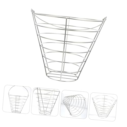Metal Golf Ball Basket with Handle Iron Storage Container Holds Balls for Driving Ranges Clubs Practice Sessions and Home Use