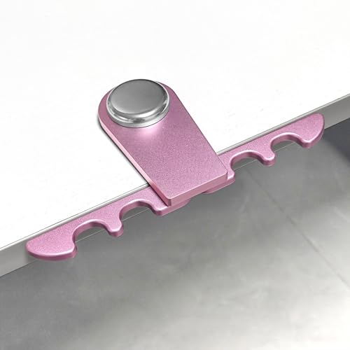 Portable Pool Stick Holder - Weighted 4-Cue Claw Holder for Billiard Table, Pink - color: Pink