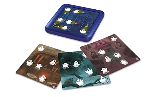SmartGames Ghost Hunters Logic Puzzle Game with 60 Glowing Challenges for Ages 6+