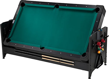 Fat Cat Original 2-in-1 7 Foot Pockey Multi Game Table, Air Hockey and Billiard Table Combo with 80 CFM Motor, Includes Accessories