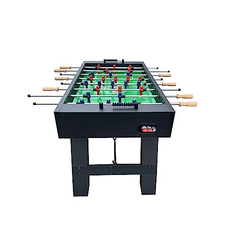 KICK Cavalier 55" Foosball Table – Professional Full-Size Indoor Game Table - color: Black