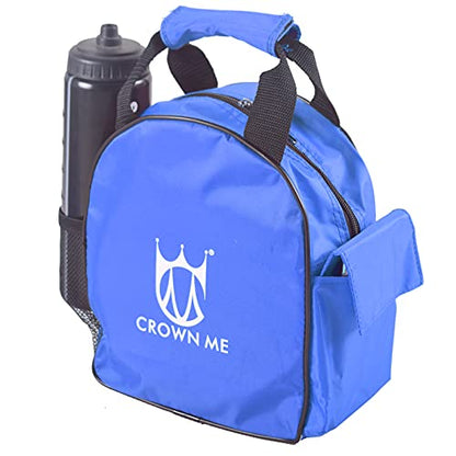 Disc Golf Starter Set, Includes Bag with Water Bottle Pocket and Accessory Pocket, 2 Drivers, 2 Mid-Ranges, 2 Putters, Mini Disc Marker and Towel - color: Blue