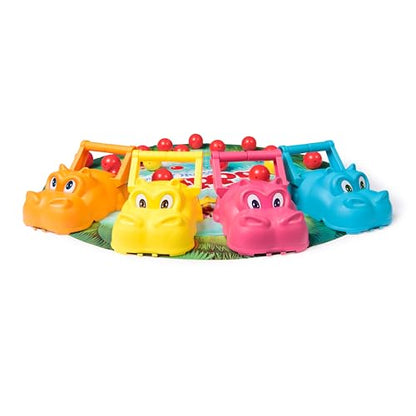 Spin Master Games, Hungry Hungry Hippos Giant Edition, Family Game for Indoor & Outdoor Play with Oversized Board, Preschool Activity, Screenless Activity for Kids, 2-4 Players, Ages 4 & Up - style: Hungry Hungry Hippos