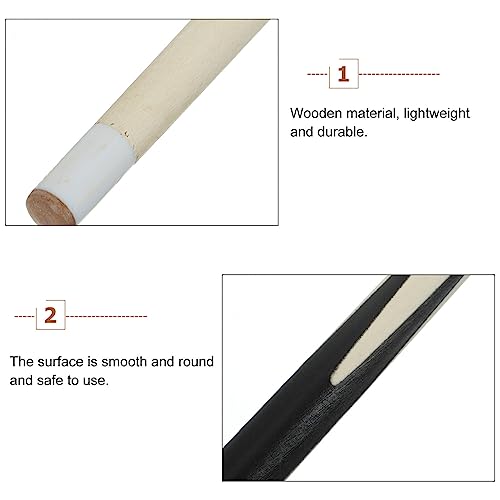 Pool Cues 48cm Short Pool Stick Kids Snooker Rod Beginner Practice