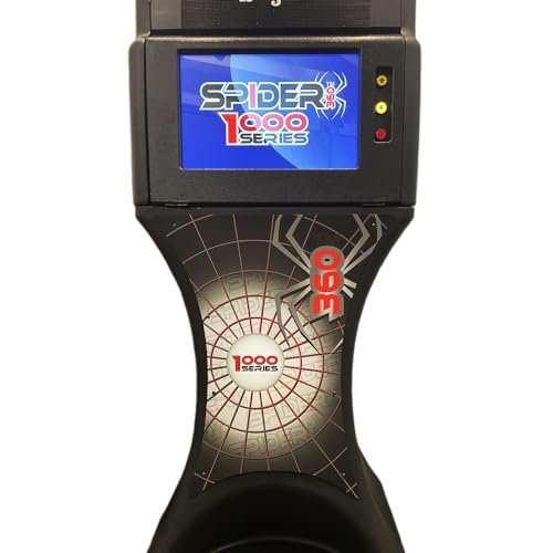 Spider 360 1000 Series, Commercial Grade, Home Series, Soft tip Electronic Dartboard