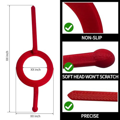 Pool Billiards Training Aid, Ball Position Marker with Adjustable Sight Guide, Practice Aiming Guide
