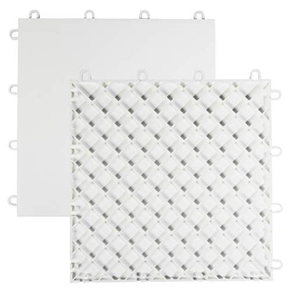 Franklin Sports Synthetic Ice Hockey Shooting Pad - Fake Ice Dryland Tiles for Shot Training Stick Handling Skills Practice - Hockey Training Equipment - 4' x 3' Feet