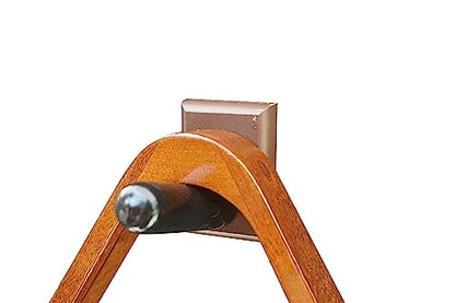 Standard Pool and Billiards Rack Wall Mount (Made In The USA) (Brown) - color: Brown