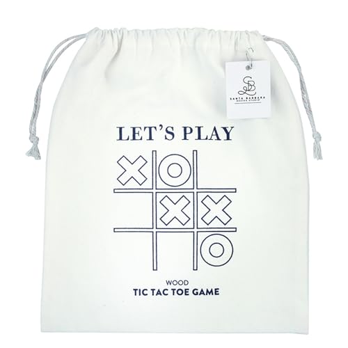 Santa Barbara Design Studio Classic Games - Fun Family Game Set, 10-Piece Set, Tic Tac Toe - color: Tic Tac Toe