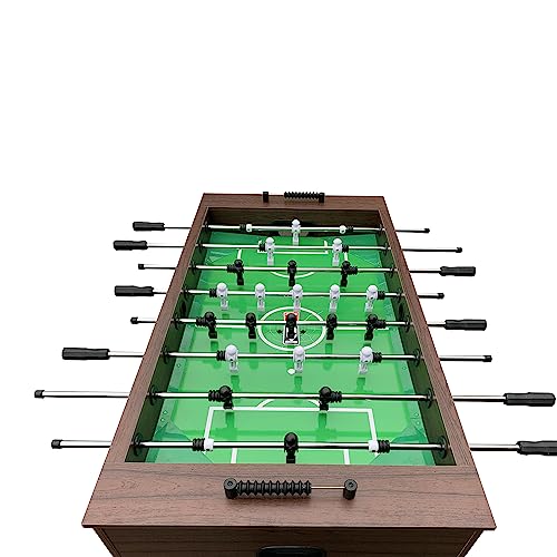 KICK Valkyrie 55" Foosball Table – Professional Full-Size Indoor Game Table - color: Brown