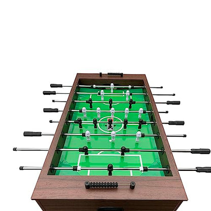 KICK Valkyrie 55" Foosball Table – Professional Full-Size Indoor Game Table - color: Brown