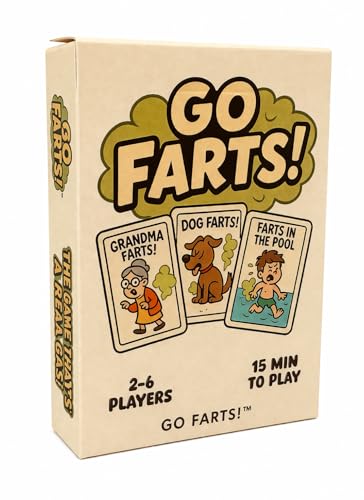 Card Game – The Hilarious Family Card Game that Will Make You Laugh Out Loud | Funny Party Card Game for Kids & Adults | 2–6 Players | Indoor Summer Activities | Ages 4+ (Amazon Exclusive)