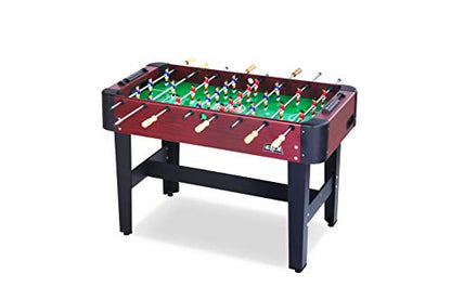 KICK Conquest 48" Foosball Table – Compact Indoor Game Table - color: Brown