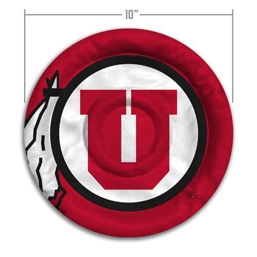 YouTheFan NCAA Utah Utes Flimzee Bean-Bag Flying Disc - style: Utah Utes